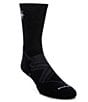 Color:Black - Image 1 - Run Cold Weather Targeted Cushion Crew Socks