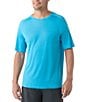 Color:Pool Blue - Image 1 - SmartWool® Short Sleeve Ultralite Wool Blend T-Shirt