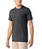 Color:Black Heather - Image 1 - Short Sleeve Wool/Hemp Blend T-Shirt