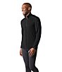 Color:Black - Image 3 - Slim-Fit Merino 250 Baselayer Solid Quarter-Zip Pullover