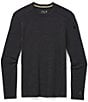Color:Charcoal Heather - Image 3 - Slim Fit Solid Merino 250 Baselayer Long Sleeve T-Shirt
