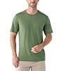 Color:Fern Green - Image 1 - Slim Fit Solid Merino Short Sleeve T-Shirt