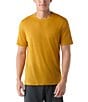 Color:Honey Gold - Image 1 - Slim Fit Solid Merino Short Sleeve T-Shirt