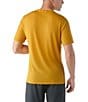 Color:Honey Gold - Image 2 - Slim Fit Solid Merino Short Sleeve T-Shirt