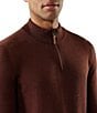 SmartWool Sparwood Half-Zip Sweater, Color:Pecan Brown Mink - Image 3