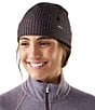 SmartWool Thermal Merino Rib Beanie, Color:Mink Violet Heather - Image 2