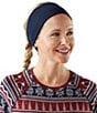 SmartWool Thermal Merino Wool Reversible Headband, Color:Deep Navy/Currant heather - Image 3