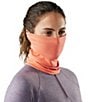 SmartWool Thermal Merino Wool Reversible Neck Gaiter, Color:Coral Reef/Floral - Image 2