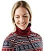 SmartWool Thermal Merino Wool Reversible Neck Gaiter, Color:Current/Deep Navy - Image 3