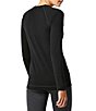 Color:Black - Image 2 - Smartwool Women's Merino 250 Base Layer Crew Neck Long Sleeve Top
