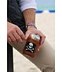 Color:Brown - Image 2 - Needlepoint Jolly Roger Can Cooler