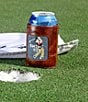 Smathers & Branson Needlepoint Swing Oil Golfer Can Cooler, Color:Brown - Image 4