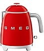 Smeg 50's Retro 3-Cup Mini Kettle, Color:Red - Image 1
