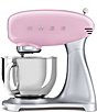 Color:Pastel Pink - Image 1 - 50's Retro Model SMF02 5-Quart Stand Mixer with Stainless Steel Bowl