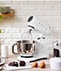 Color:White - Image 2 - 50's Retro Model SMF035-Quart Stand Mixer with Stainless Steel Bowl