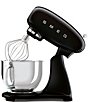 Smeg 50's Retro Model SMF035-Quart Stand Mixer with Stainless Steel Bowl, Color:Black - Image 2