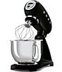 Color:Black - Image 3 - 50's Retro Model SMF035-Quart Stand Mixer with Stainless Steel Bowl