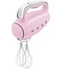 Smeg 50's Retro 9-Speed Hand Mixer, Color:Pink - Image 2