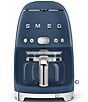Color:Navy - Image 1 - 50's Retro Drip Filter 10-Cup Coffee Maker