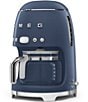 Color:Navy - Image 2 - 50's Retro Drip Filter 10-Cup Coffee Maker
