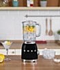 Smeg 50s Retro Style 6-Cup Blender, Color:Black - Image 6