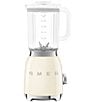 Smeg 50s Retro Style 6-Cup Blender, Color:Cream - Image 1