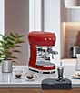 Smeg 50's Retro Style Espresso Manuel Coffee Machine, Color:Red - Image 2