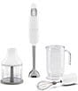 Smeg 50's Retro Style Hand Blenders Set, Color:White - Image 1