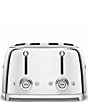 Smeg 50's Style Retro Aesthetic 4-Slice Toaster, Color:Stainless Steel - Image 5