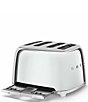 Smeg 50's Style Retro Aesthetic 4-Slice Toaster, Color:Stainless Steel - Image 6