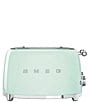 Smeg 50's Style Retro Aesthetic 4-Slice Toaster, Color:Pastel Green - Image 1