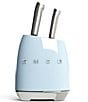 Smeg 7-Piece Knife and Block Set, Color:Blue - Image 3