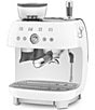 Smeg Semi-Automatic Espresso Machine, Color:White - Image 2