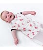 Happiest Baby Snoo Baby Newborn-12 Months Organic Cotton Strawberry Print Baby Sleep Sack for Snoo Smart Sleeper, Color:Strawberry - Image 6