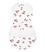 Happiest Baby Snoo Baby Newborn-12 Months Organic Cotton Watermelon Print Baby Sleep Sack for Snoo Smart Sleeper, Color:Watermelon - Image 1