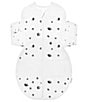 Happiest Baby Snoo Baby Newborn-12 Months Organic Cotton Baby Sleep Sack for Snoo Smart Sleeper, Color:White - Image 1