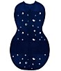 Color:Navy - Image 1 - Snoo Newborn-12 Months Sleepea® 5-Second Baby Swaddle - Planets