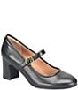 Sofft Adalaide Leather Mary Jane Block Heel Pumps - Image 1