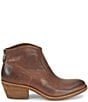 Color:Brown - Image 2 - Aisley Unlined Leather Western Booties