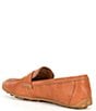 Color:Luggage - Image 5 - Allie Leather Driver Loafers