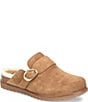 Sofft Angela Suede Shearling Clogs - Image 1