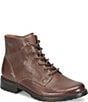 Sofft Baker Leather Lace Moto Booties - Image 1