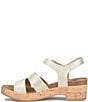 Sofft Capri Leather Cork Wedge Sandals - Image 6