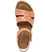 Sofft Capri Leather Cork Wedge Sandals - Image 6