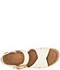 Sofft Dorathy Leather Banded Platform Woven Wedge Sandals - Image 6