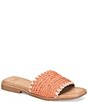 Sofft Elsa Woven Scallop Slide Sandals - Image 1