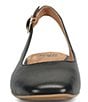 Color:Black - Image 5 - Endora Leather Slingback Flats