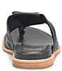Color:Black - Image 3 - Essie Leather Thong Sandals