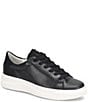 Color:Black - Image 1 - Fianna Leather Sneakers