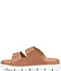 Sofft Gabby Leather Buckle Platform Slide Sandals - Image 6